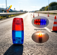 LED-Stroboskop-Schulterleuchte Wasserdichte Hochleistungs-Blinkwarnleuchte für Verkehrssicherheit