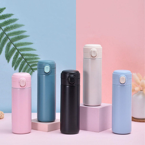 2026 Modern Portable <b>Insulated</b> <b>Cup</b> Stainless Steel <b>Insulated</b> Bouncing Switch <b>Cup</b> Outdoor Vacuum Water Bottle - Product Image 1