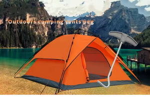 Portable Tent Peg Puller With Plastic Handle For Camping Outdoor Use <b>Tarp</b> Accessories Nail Remover Tool - Product Image 6