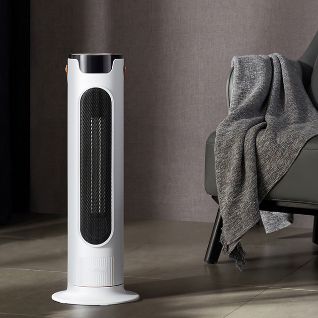 Household Portable High Power Energy Saving Tower Remote Control PTC Ceramic Fan Heater