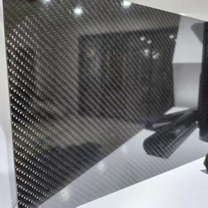 Lightweight <b>Strong</b> Thin Carbon Fiber <b>Fabric</b> Sheets for Precision Equipment and Sports Carbon Fiber Tube Rod Patterns - Product Image 1