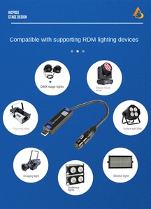 QHOTEN DMX para <span class=keywords><strong>Bluetooth</strong></span> Dimmer Aplicación de teléfono <span class=keywords><strong>Android</strong></span> Control Iluminación de escenario Dial Dirección remota Código Programación y modificación - Product Image 6