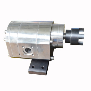 Bomba de engranajes de acero inoxidable de alta magnetización sin desplazamiento, con motor de prueba o motor de frecuencia, fabricada en China - Product Image 3