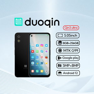 Teléfono Móvil Qin3 Ultra con Envío Gratuito, 8GB+256GB, MTK G99, 5 Pulgadas, Versión Global, <span class=keywords><strong>Android</strong></span> 12, Wifi, 5G, Teléfono Inteligente - Product Image 1