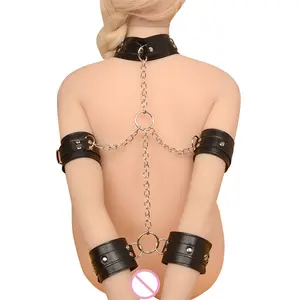 Brinquedos sexuais de bondage sm, venda quente, produtos sm, feminino, degastar, coleira, brinquedos sexuais