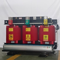 Transformateur de puissance triphasé à sec haute efficacité 630 kVA 10 kV, sans pollution, sûr pour les bâtiments commerciaux et les espaces publics