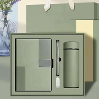 Coffret Cadeau d'Entreprise de Luxe avec Carnet, Stylo et Bouteille Thermos pour la Remise des Diplômes et les Promotions Commerciales du Nouvel An Chinois