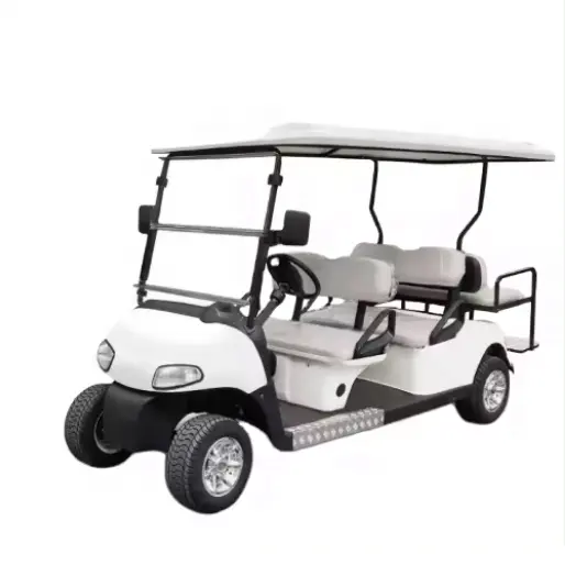 उच्च गुणवत्ता के साथ एसी मोटर 4 सीट क्लब कार्ट वाहन गोल्फ कार