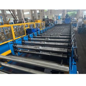 Nga phổ biến mái <span class=keywords><strong>C8</strong></span> kim loại tấm lợp Máy 0.4-0.8mm ppgi kẽm tấm mái cuộn tạo thành máy - Product Image 5