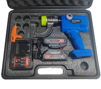 WEINISEN SME-25 Alat Pembuat Lubang Hidrolik Tanpa Kabel 50KN Gaya DC20V 6~28mm Mata Pisau Opsional untuk Pembuatan Lubang pada Kabel Tray & Plat Logam