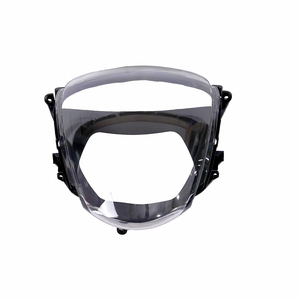 Phare Avant de Moto avec Lentille en Verre Clair Noircissant pour <span class=keywords><strong>PIAGGIO</strong></span> ZIP100 - Product Image 1