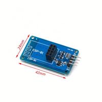 ESP8266 ESP01 Modul WIFI Nirkabel Seri Papan Adaptor Penerima Transceiver untuk Komunikasi Nirkabel Proyek Elektronik Diy