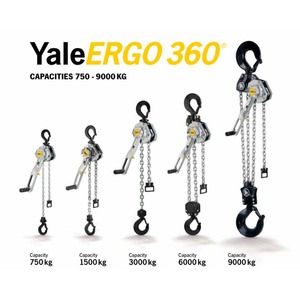   Manivela ERGO 360 de Ahorro de Esfuerzo, <span class=keywords><strong>Polipasto</strong></span> Manual de 3200 kg para Depósitos de Petróleo - Product Image 2