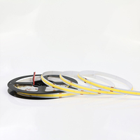 Bande lumineuse LED 24V flexible haute densité COB 320/480 LED/m, CRI90/95RA élevé pour chambre, cuisine, intérieur