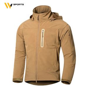 Chaqueta de Trabajo de Invierno de Punto Suave de Alta Calidad Personalizada, Antiarrugas, de Secado Rápido, Transpirable, con Estampado de Lujo y Forro - Product Image 1