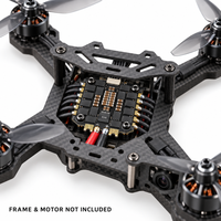 Contrôleur de vitesse brushless 60A 4-en-1 ESC GEPRC TAKER H60 BLS 3-6S LiPo 65A Burst DShot150 300 600 30.5x30.5mm 14.9g