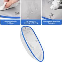 Accessoires d'origine : Tapis de remplacement en plastique pour litière de chat automatique intelligente de luxe, pour toilettes pour animaux de compagnie