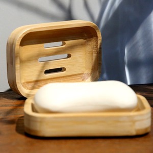 Porte-savon rustique en bois de fournisseur indien avec finition à grain naturel, décoration élégante pour salle de bain, idéal pour la maison et le spa, disponible à la vente - Product Image 4
