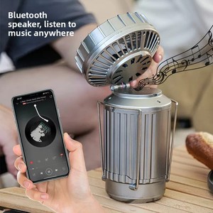 Năng lượng mặt trời Powered Quạt điện ánh sáng Cắm Trại Di động căng chuyển Cắm Trại Pin Lithium ngựa ánh sáng - Product Image 5