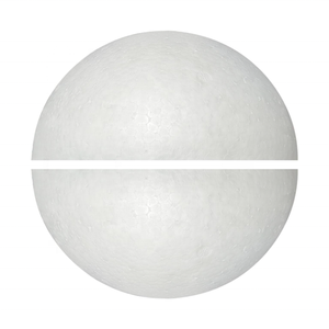 Semisfera di grandi dimensioni con superficie liscia, per progetti artistici, forniture educative, intagliabile, leggera, decorazione creativa <span class=keywords><strong>essenziale</strong></span> - Product Image 5