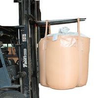 Sacs en vrac super grands avec bec verseur, sacs en plastique imperméables de 1000 kg avec doublure en PE pour produits agricoles