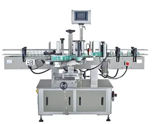 JF Intelligent operation factory outlet automatic paper can labeling machine conveyor industrial labeling machine