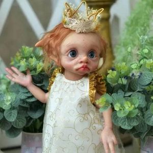 Poupées fées <span class=keywords><strong>reborn</strong></span> Lifereborn de 16 pouces (40 cm), réalistes, pour jeux de rôle à la maison, poupée bébé <span class=keywords><strong>reborn</strong></span> avec corps en coton - Product Image 4