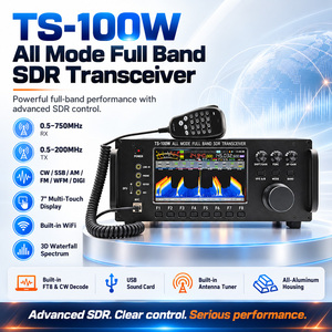 เครื่องรับส่งสัญญาณวิทยุสมัครเล่น TS-100W แบบ Full Band SDR กำลังส่ง 100W 50W คลื่นความถี่ HF VHF พร้อมโปรแกรมควบคุมและวิเคราะห์สเปกตรัมแบบ Waterfall - Product Image 2