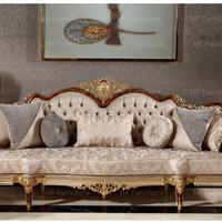 Ensemble de canapés de luxe meubles pour salon chaises de salon antiques dernier modèle de canapé une place