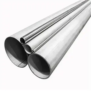 Round Stainless steel pipe ASTM A270 A554 SS304 316L 316 310S 440 1.4301 321 904L 201 square pipe SS seamless tube