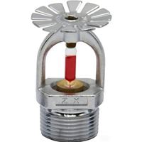Têtes de sprinklers incendie dissimulées réglables en acier au carbone et acier inoxydable, installation facile pour les systèmes d'incendie de plafond résidentiels et commerciaux