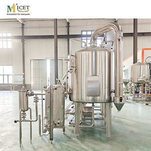Equipo de Elaboración de <span class=keywords><strong>Cerveza</strong></span> MICET 300L 350L 400L, Microcervecería Eléctrica de 2 Recipientes, <span class=keywords><strong>Unidad</strong></span> de Maceración y Elaboración para Cervecerías y Salas de <span class=keywords><strong>Cerveza</strong></span> - Product Image 5