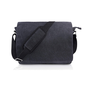 Evercredit borsa da viaggio in tela di cotone alla moda borsa da lavoro Casual a tracolla tracolla da uomo donna alla moda borsa <span class=keywords><strong>Messenger</strong></span> - Product Image 3