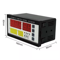 Contrôleur d'incubateur numérique de température et d'humidité à double circuit entièrement automatique Xm-18