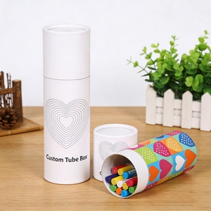 Customized Paper Tube Packaging Kraft Paper Gift Boxes Round Jar Brown Kraft Paper Tube Packaging Eco Friendly Paper Boxes - Product Image 6