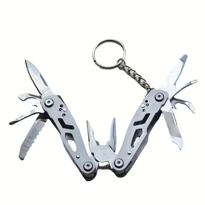 Pince pliante <span class=keywords><strong>de</strong></span> poche mini en acier inoxydable portable, <span class=keywords><strong>outil</strong></span> <span class=keywords><strong>multifonction</strong></span>, tournevis avec support OEM personnalisé - Product Image 2