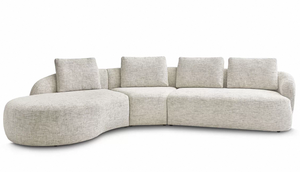 Sofá de Tela, Cómodo y Elegante, Diseño Tapizado, Asientos Suaves y Duraderos, Perfecto para Sala de Estar, Hogar, Salón, Sala Familiar - Product Image 2