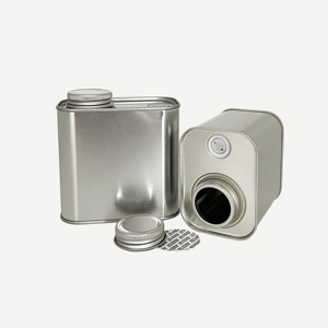 Boîte en fer blanc scellée carrée et rectangulaire de 150g et 250g pour café en grains, emballage alimentaire pour huile d'olive, aliments pour animaux, bonbons, biscuits, chocolat - Product Image 4