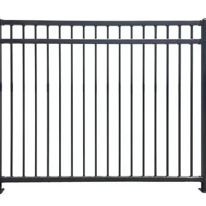 Modern design, high performance and low price commercial balcony steel bamboo fence grill designs