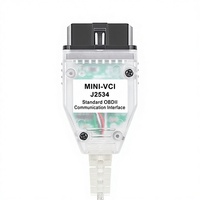 MINIVCIV1800008J2534FT232 pour outil de diagnostic de véhicule OBDII portable OLIVER