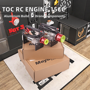 Motor <span class=keywords><strong>RC</strong></span> Mayatech TOC de 15cc, Motor de <span class=keywords><strong>Gasolina</strong></span>/Nitro de Aluminio para Piezas de Drones, Aviones y Helicópteros, Hecho en Guangdong, China - Product Image 2
