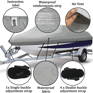 Funda Protectora para Barcos de Alta Resistencia, Remolcable, Ecológica, de Alta Densidad, Impermeable, para Pontones - Product Image 3