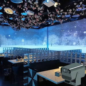 Themed Restaurant Immersive Projector for Dining Space and Interactive Atmosphere with HD Visual Effects - Product Image 1