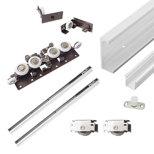 Aluminum Alloy Door <b>Roller</b> <b>With</b> Adjustable Height For <b>Drawer</b> Smooth Rolling - Product Image 3