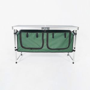 โต๊ะพับทรงสี่เหลี่ยมทันสมัยสำหรับปิกนิกกลางแจ้ง ครัวกลางแจ้ง - Product Image 1