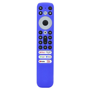 Pour <span class=keywords><strong>TCL</strong></span> Smart TV RC813 télécommande RC923 FMB3/RC902V FMR1 FMR4 FMR5 téléviseurs housse de Protection à distance étui de protection en Silicone - Product Image 1