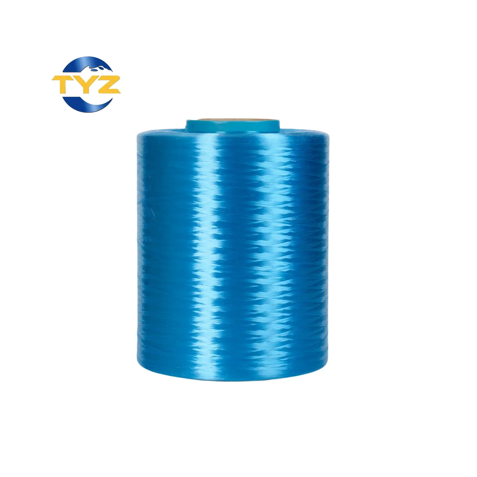 UHMWPE or HPPE coloured colored yarn colorful fiber for braided fishing lines