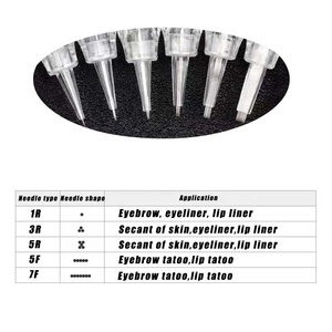 Microblading ถาวรแต่งหน้าเข็มใบมีดตลับหมึกที่ใช้แล้วทิ้งเข็มสำหรับปากกาสัก - Product Image 5