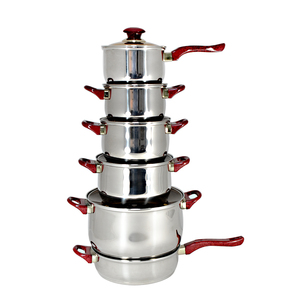 Juegos de Utensilios de Cocina OEM con Logotipo Personalizado, Precio de Fábrica, <span class=keywords><strong>Ollas</strong></span> con Tapa de Vidrio para Uso Doméstico - Product Image 5