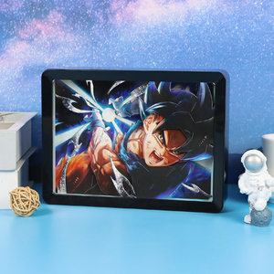 Lampada da Tavolo LED Personalizzata <span class=keywords><strong>Dragon</strong></span> <span class=keywords><strong>Ball</strong></span>, Figura d'Azione Saiyan <span class=keywords><strong>Goku</strong></span>, Luce Notturna, Decorazione Scrivania, Regalo <span class=keywords><strong>di</strong></span> Compleanno per Appassionati <span class=keywords><strong>di</strong></span> Anime - Product Image 2